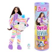 Barbie Cutie Reveal Puppe mit Regenbogen-Zebra