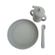 Summerville Geschirr-Set 3 Teile, Silver Grey