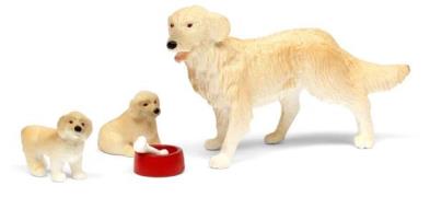 Lundby Puppenhauszubehör Hundefamilie