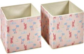 Disney Vaiana Aufbewahrungsboxen 2er-Pack, Rosa