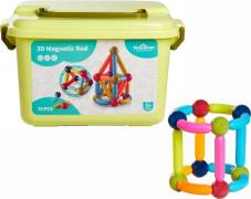 Fippla Große Magnetische Bauteile 74 Teile