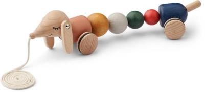 LIEWOOD Barthes Pull Along Aktivitätsspielzeug, Golden Caramel Multi, ...