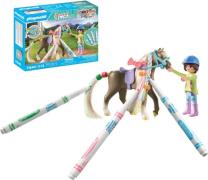 Playmobil 71640 Horses of Waterfall Kreativset mit Pferd und Stiften