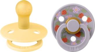 BIBS x Liberty Colour Strawberries Schnuller 2er-Pack Latex Größe 1, P...