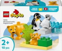 LEGO DUPLO Town 10442 Wildtier-Familien: Pinguine und Löwen