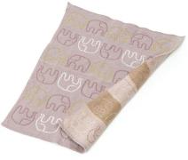Smallstuff Kuscheldecke Elefant Gestrickt, Roségold