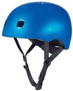 Micro Fahrradhelm, Blue Metallic, S
