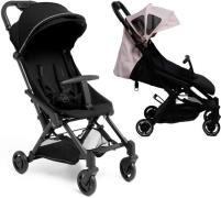 Beemoo Easy Fly 4 Buggy inkl. Breezy Verdeck, Jet Black/Pastel Pink