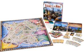 Asmodee Zug um Zug Frankreich Brettspiel