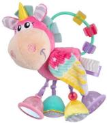 PlayGro Clopette Aktivitätsspielzeug Rassel mit Spiegel, Babyspielzeug