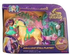 Unicorn Academy Spielset Ava &  Leaf Stall
