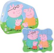Barbo Toys Peppa Wutz Familie Puzzle 24 Teile