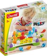Quercetti Pegart Jumbo Peggy Evo Stapelspielzeug, Babyspielzeug