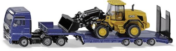 Siku LKW Tieflader mit JBC Lader 1:87