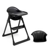 Beemoo CARE Harmony Hochstuhl inkl. Sitzkissen, All Black/Black
