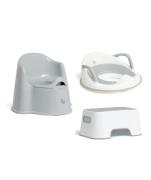 Beemoo CARE Assist Töpfchen, Toilettensitz &  Hocker, White/Grey