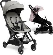 Beemoo Easy Fly 4 Buggy inkl. Breezy Verdeck, Stone Grey/Pastel Pink