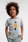 LIEWOOD Apia Placement T-Shirt, Circus/Stripe peppermint/Creme de la c...