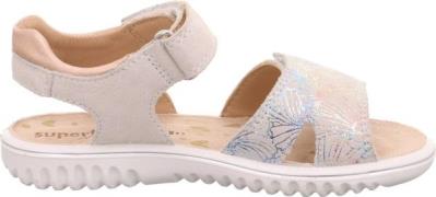 Superfit Sparkle Kinder Sandalen, Weiß/Gold, 32