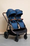 DEMO-EX Beemoo Pro Twin Syskonvagn Midnight Blue/Andonized