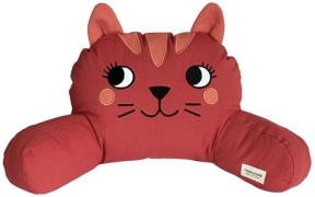 Roommate Katze Kissen, Marasala Red