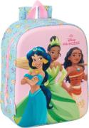 Disney Prinzessinnen 3D Mini Kinder Rucksack 6L, Rosa/Blau