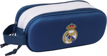 Real Madrid 3D Doppel-Federmäppchen, Blau