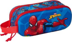 Marvel Spider-Man 3D Doppel-Federmäppchen, Blau