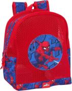 Marvel Spider-Man Anti-Sand Kinder Rucksack 13L, Rot