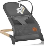 Lionelo Babywippe JUNE, Air Grey Graphite