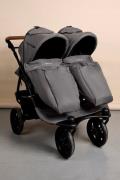 DEMO-EX Beemoo Swing Geschwisterwagen, Grey Melange