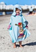 Swimpy Pippi Südsee   Badeponcho, Grün